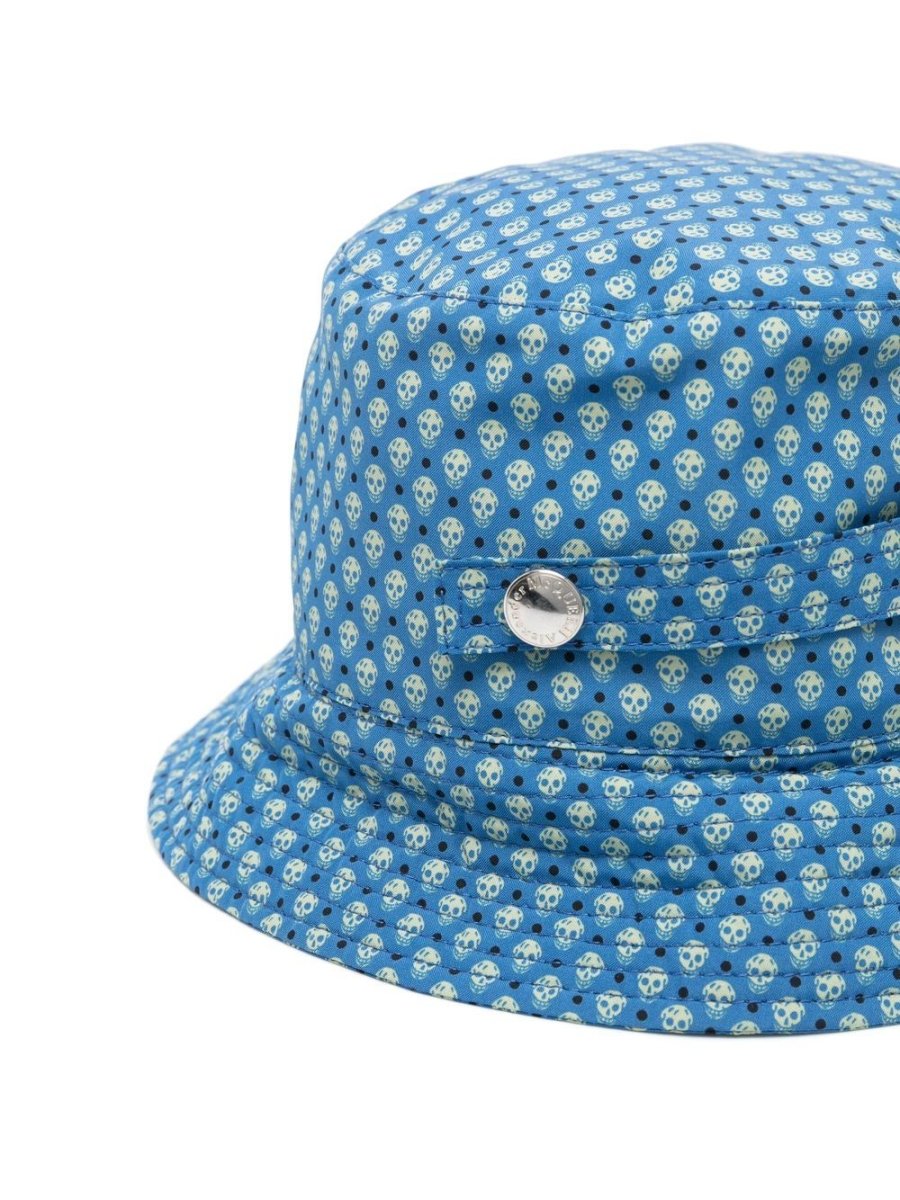 Alexander McQueen Bucket hat with skull print - mondo moda griffe
