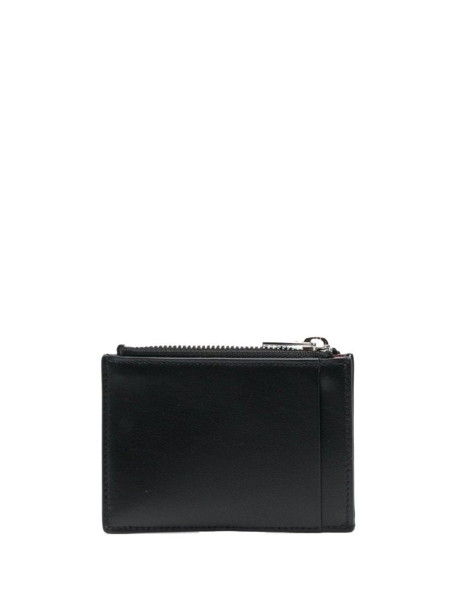 Alexander McQueen logo print cardholder - mondo moda griffe