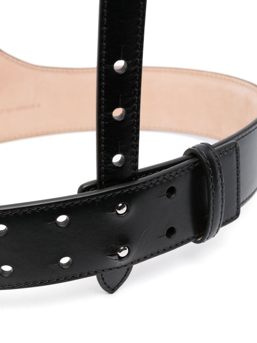 Alexander McQueen Leather harness - mondo moda griffe