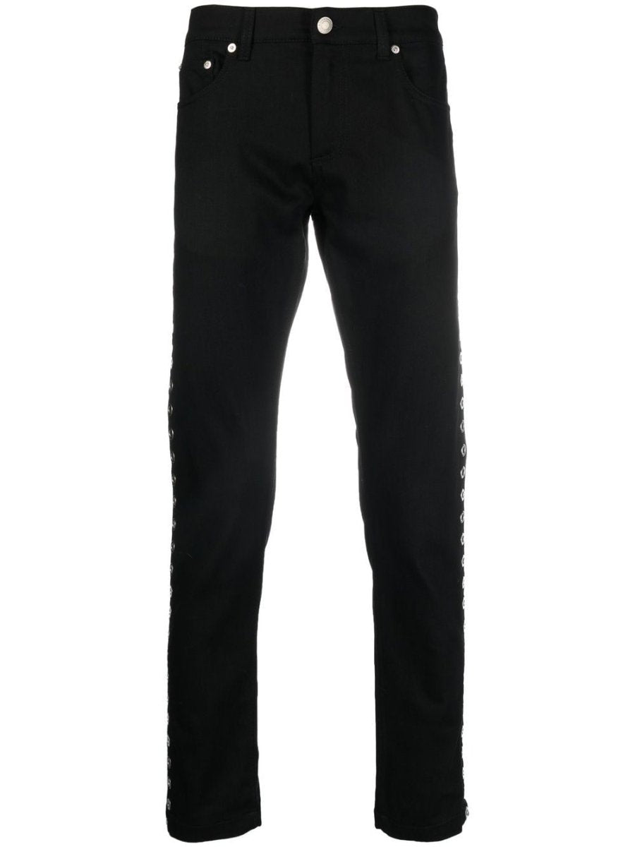 Alexander McQueen mid - rise skinny jeans - mondo moda griffe