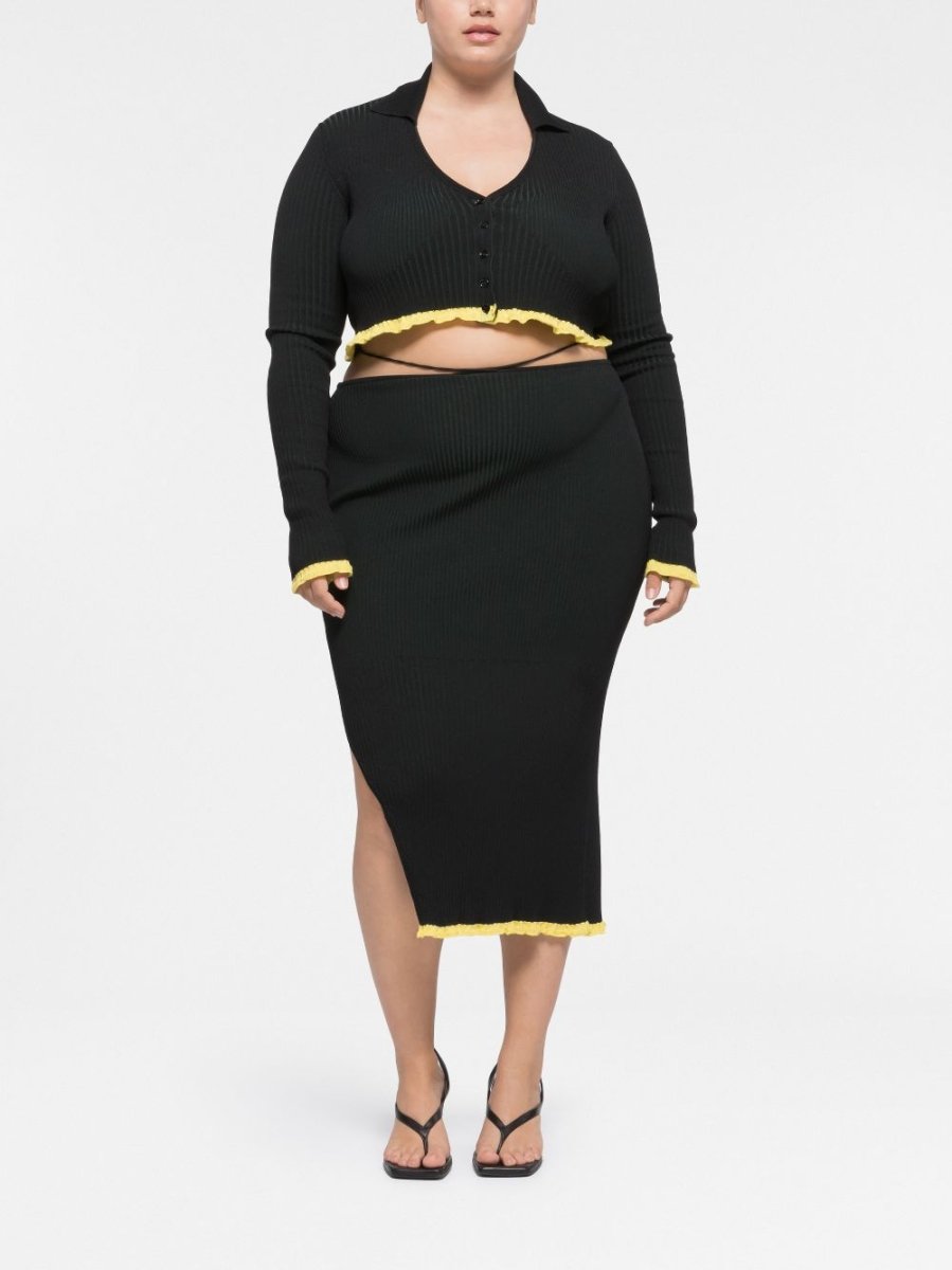 AZ FACTORY BY ESTER MANAS Top Green - mondo moda griffe