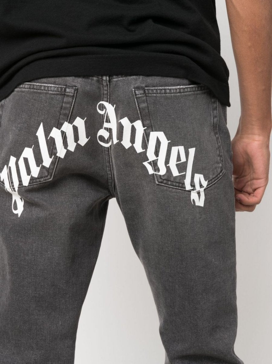 Palm Angels Jeans Black - mondo moda griffe