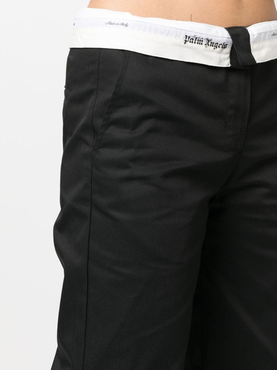 Palm Angels Trousers Black - mondo moda griffe