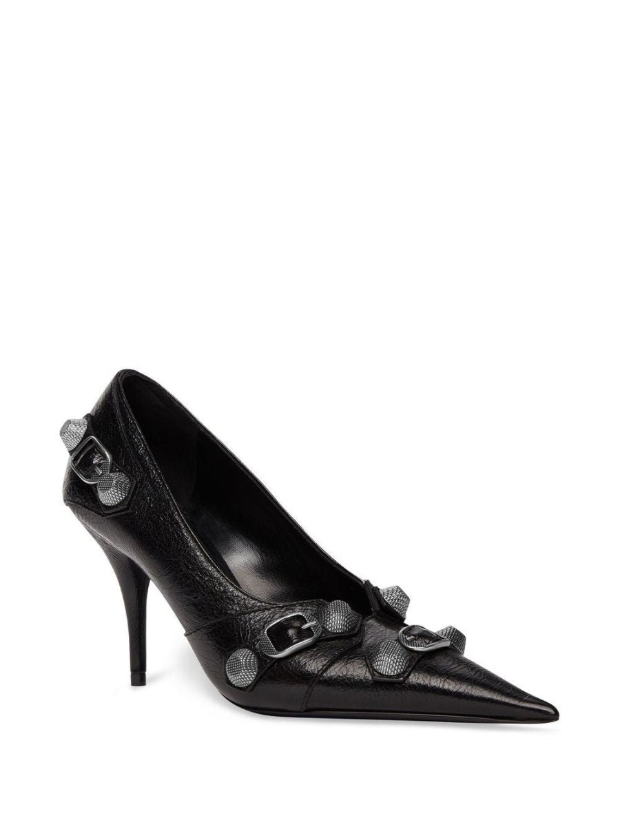 Balenciaga Cagole 90MM cracked heel pumps - mondo moda griffe
