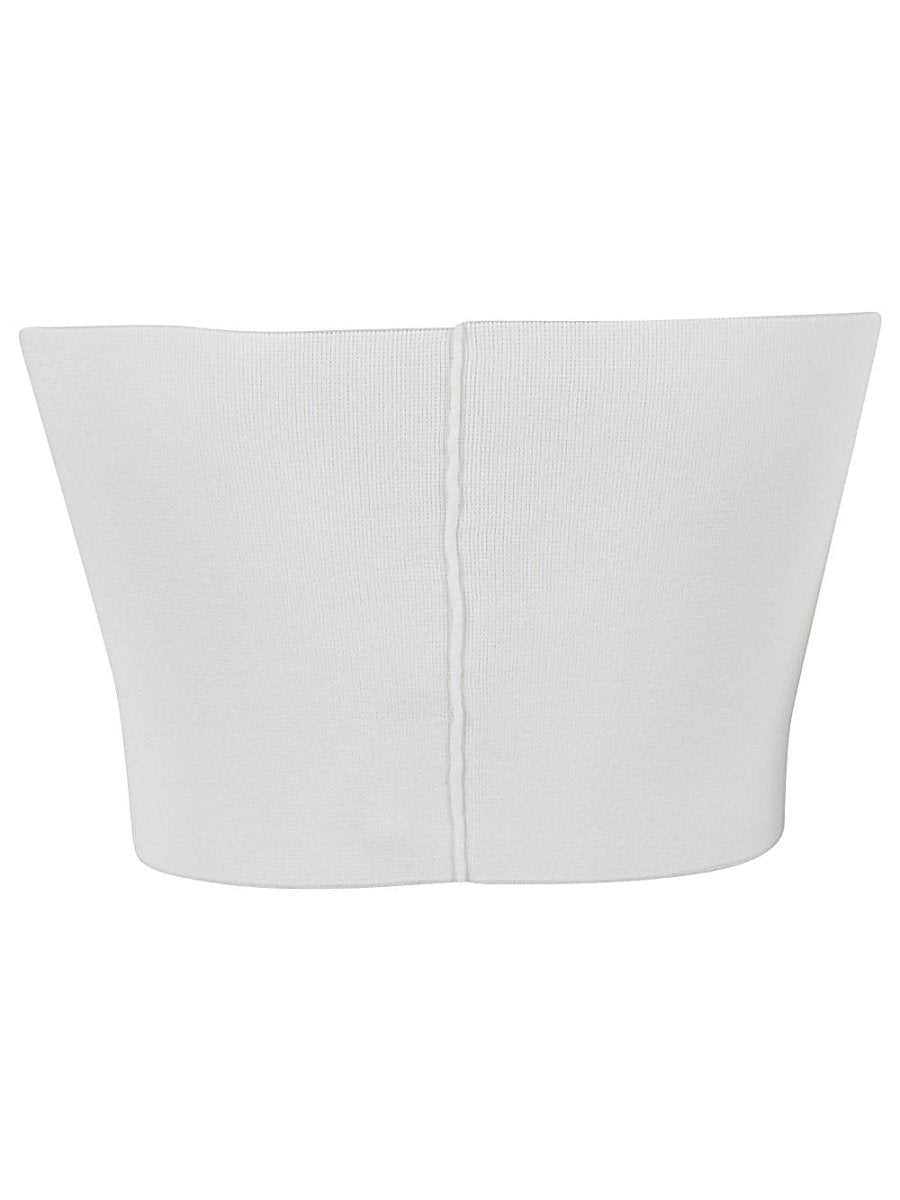 Liviana Conti Top White - mondo moda griffe