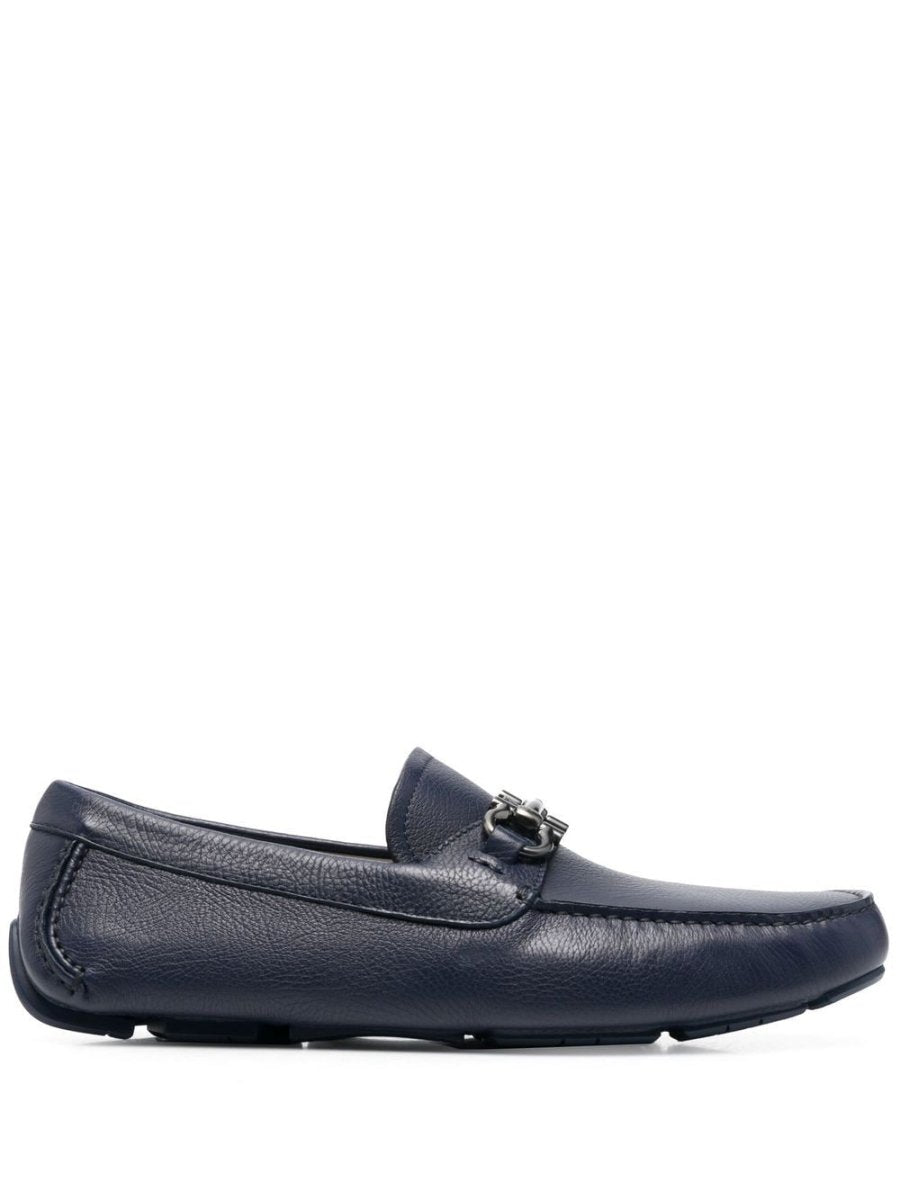Ferragamo Gancini - buckle loafers - mondo moda griffe