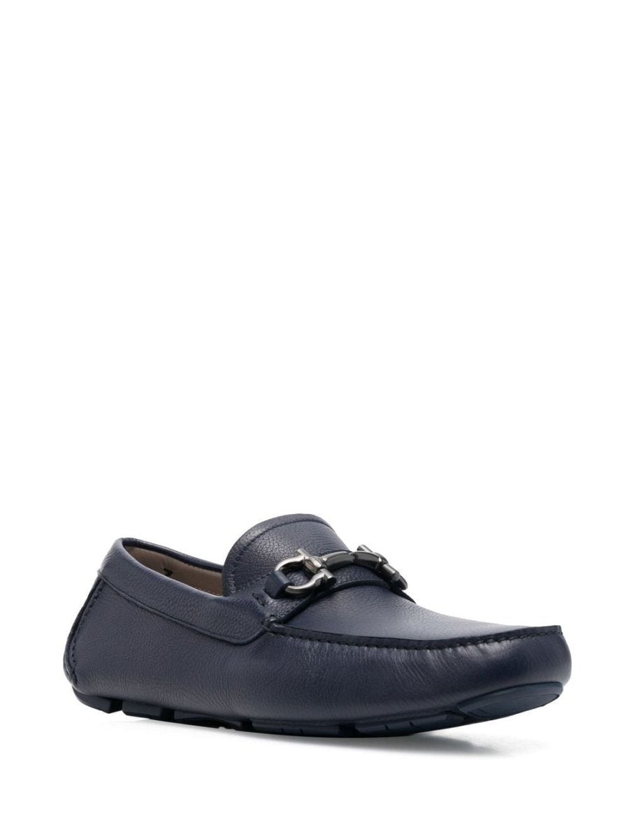 Ferragamo Gancini - buckle loafers - mondo moda griffe