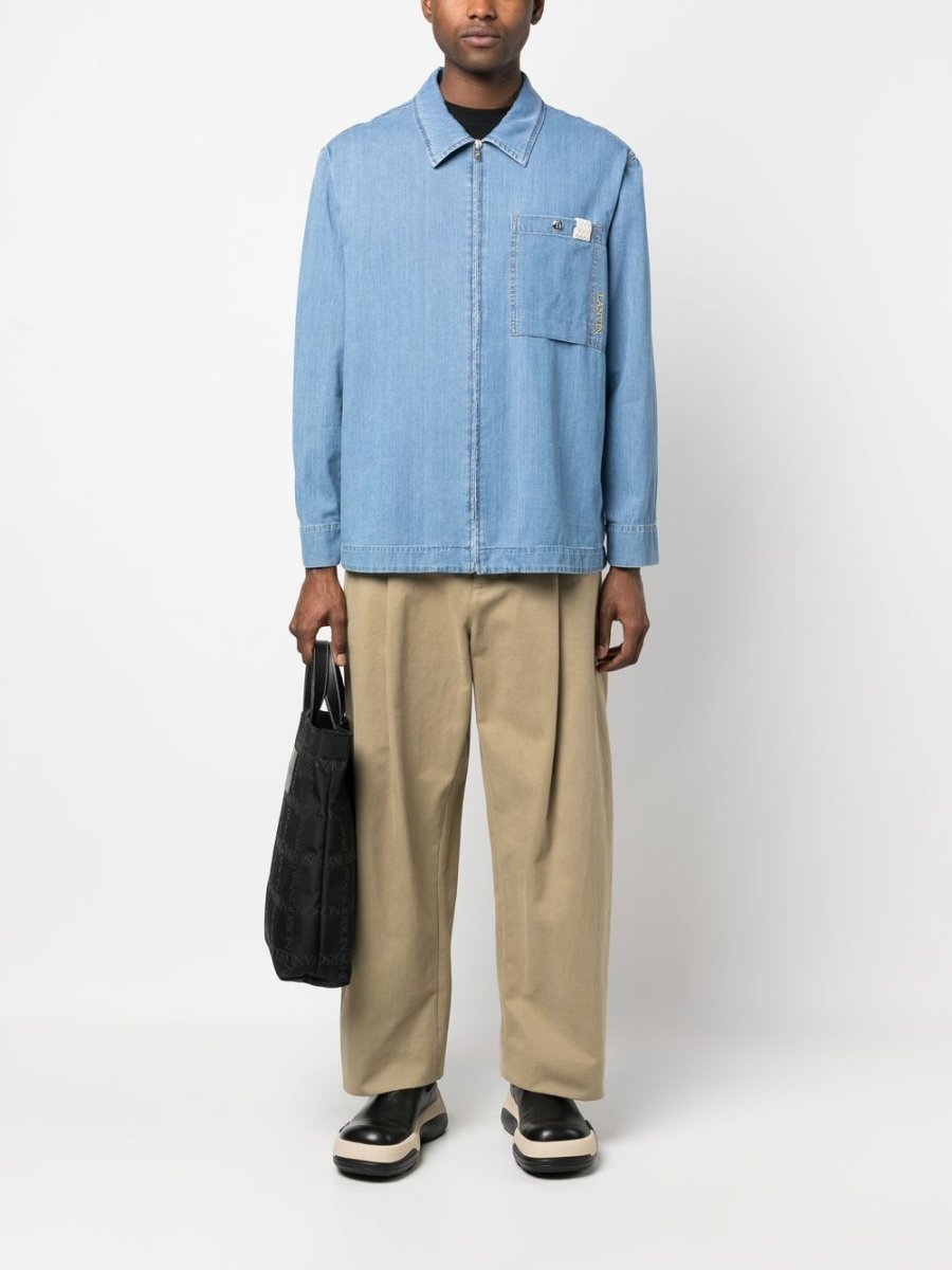 Lanvin Shirts Clear Blue - mondo moda griffe
