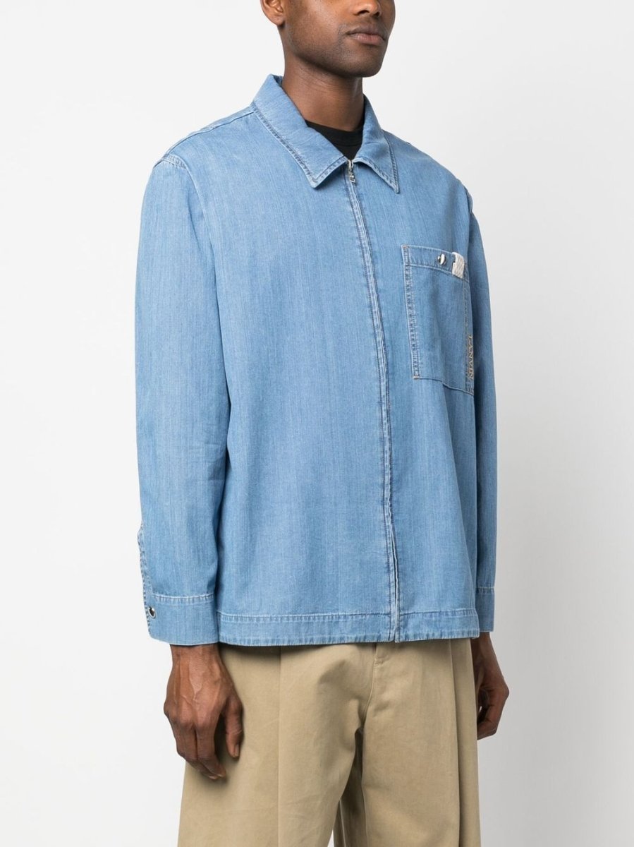 Lanvin Shirts Clear Blue - mondo moda griffe