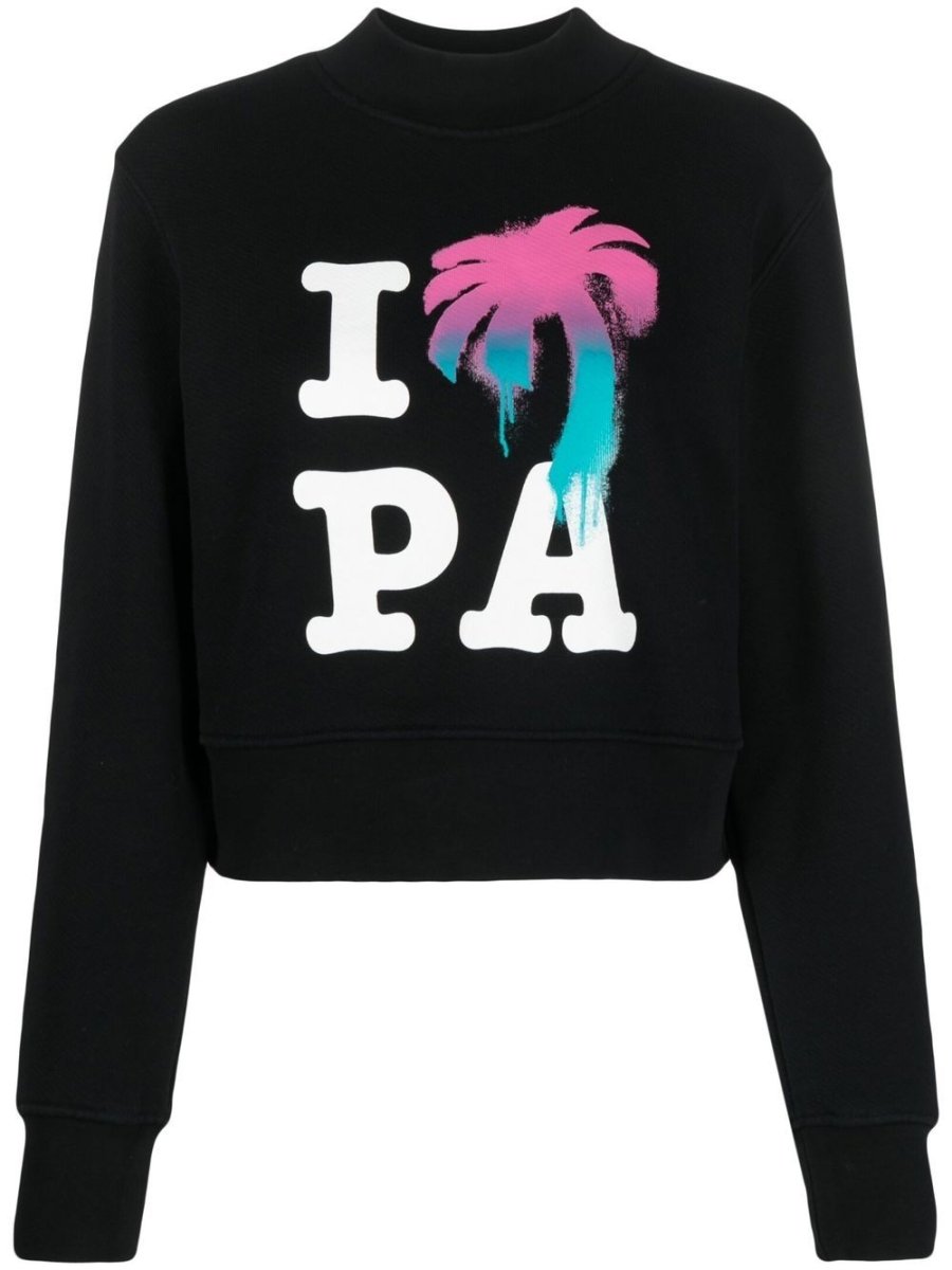 Palm Angels Sweaters Black - mondo moda griffe
