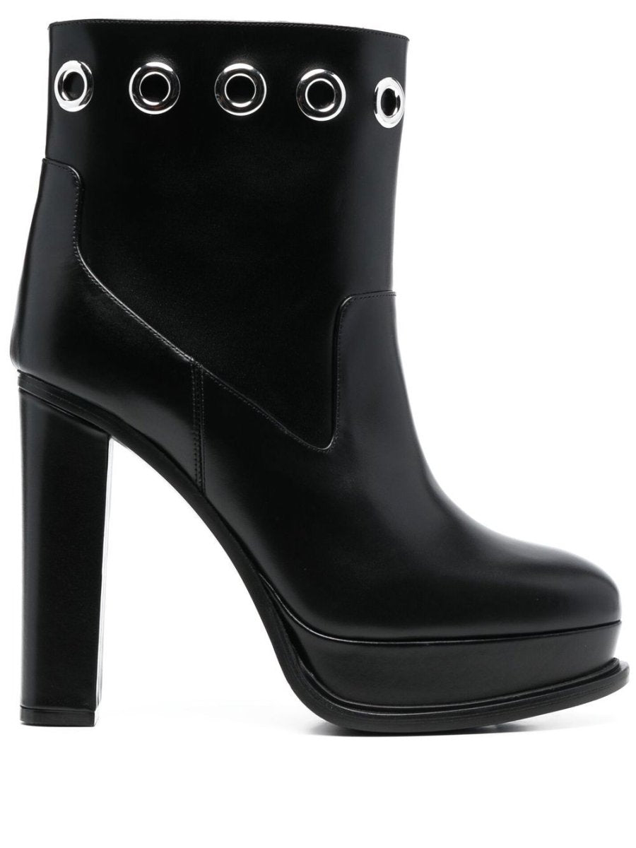 Alexander McQueen heeles boots - mondo moda griffe