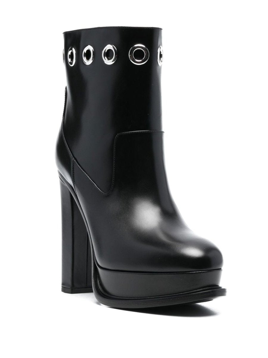 Alexander McQueen heeles boots - mondo moda griffe