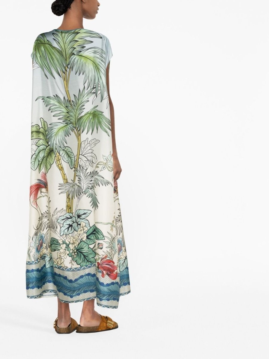 F.R.S . Dresses Clear Blue - mondo moda griffe