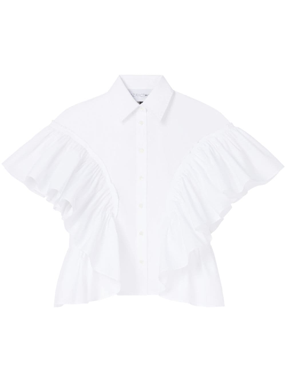 AZ FACTORY WITH LUTZ HUELLE Shirts White - mondo moda griffe