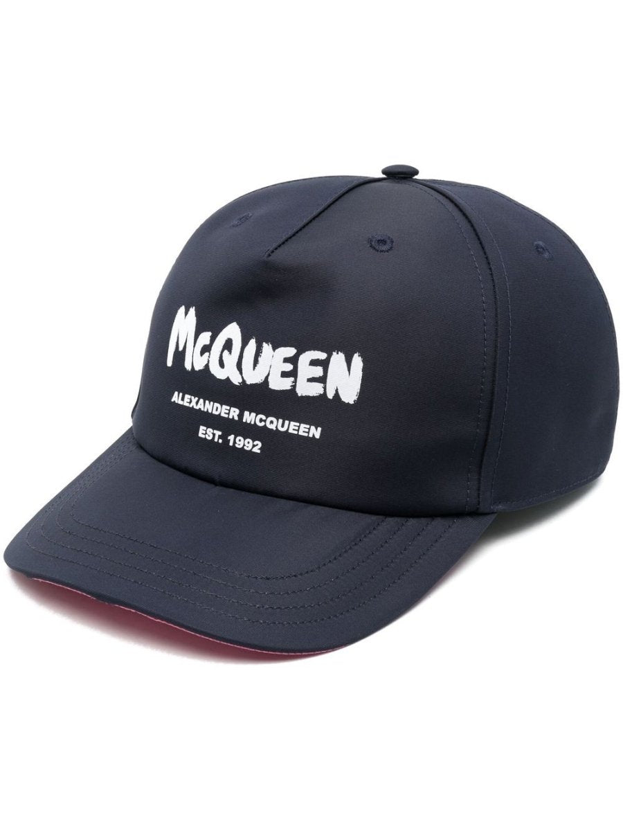 Alexander McQueen Logo baseball cap - mondo moda griffe