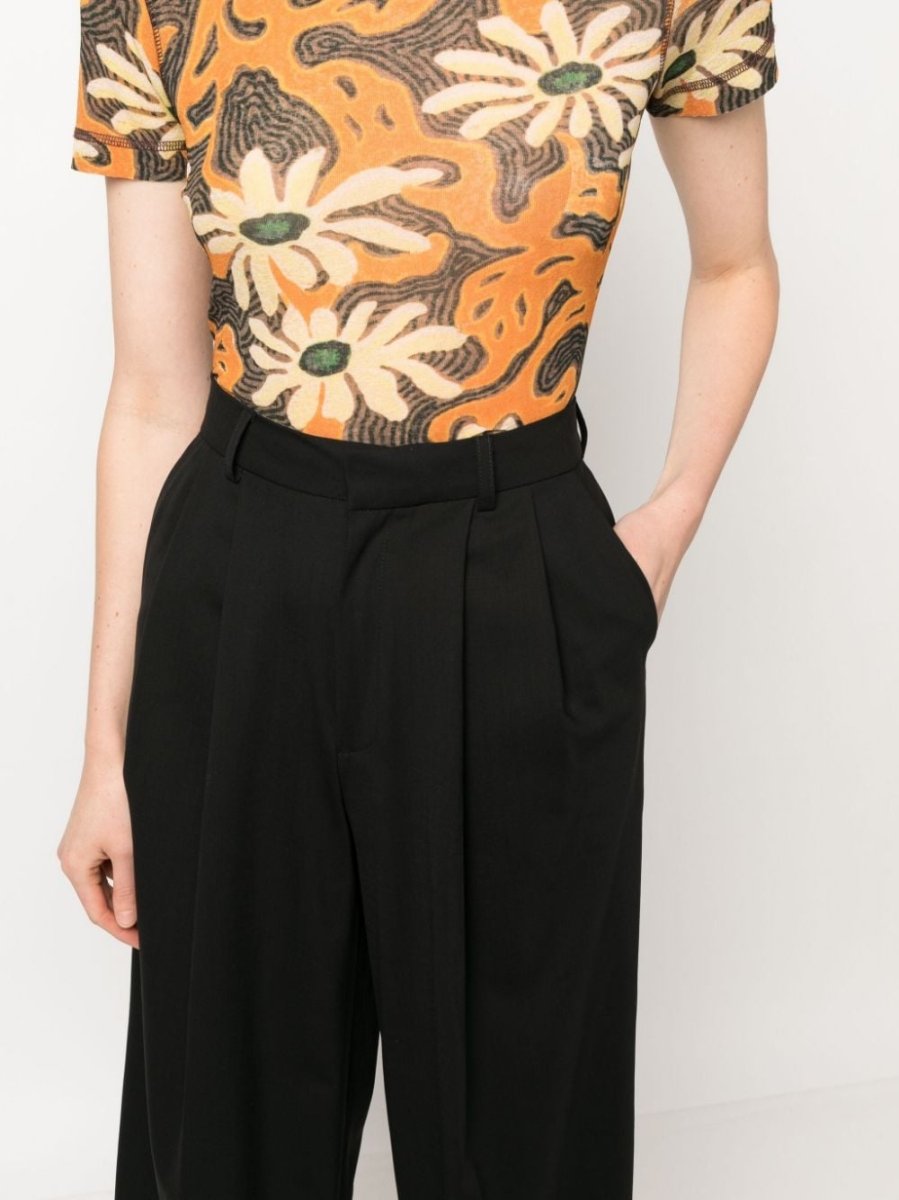 AZ FACTORY WITH LUTZ HUELLE Trousers Black - mondo moda griffe