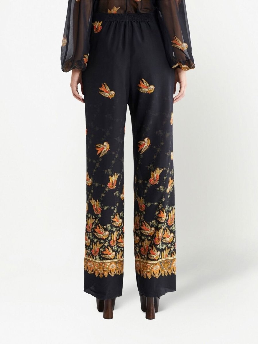 Etro Straight trousers with paisley print - mondo moda griffe