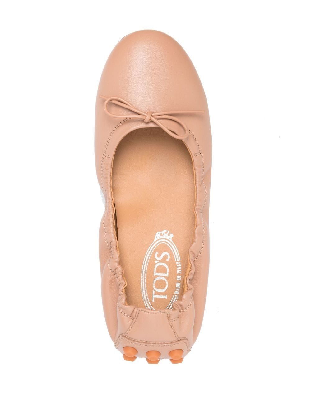 Tod's Bubble leather ballet flats - mondo moda griffe