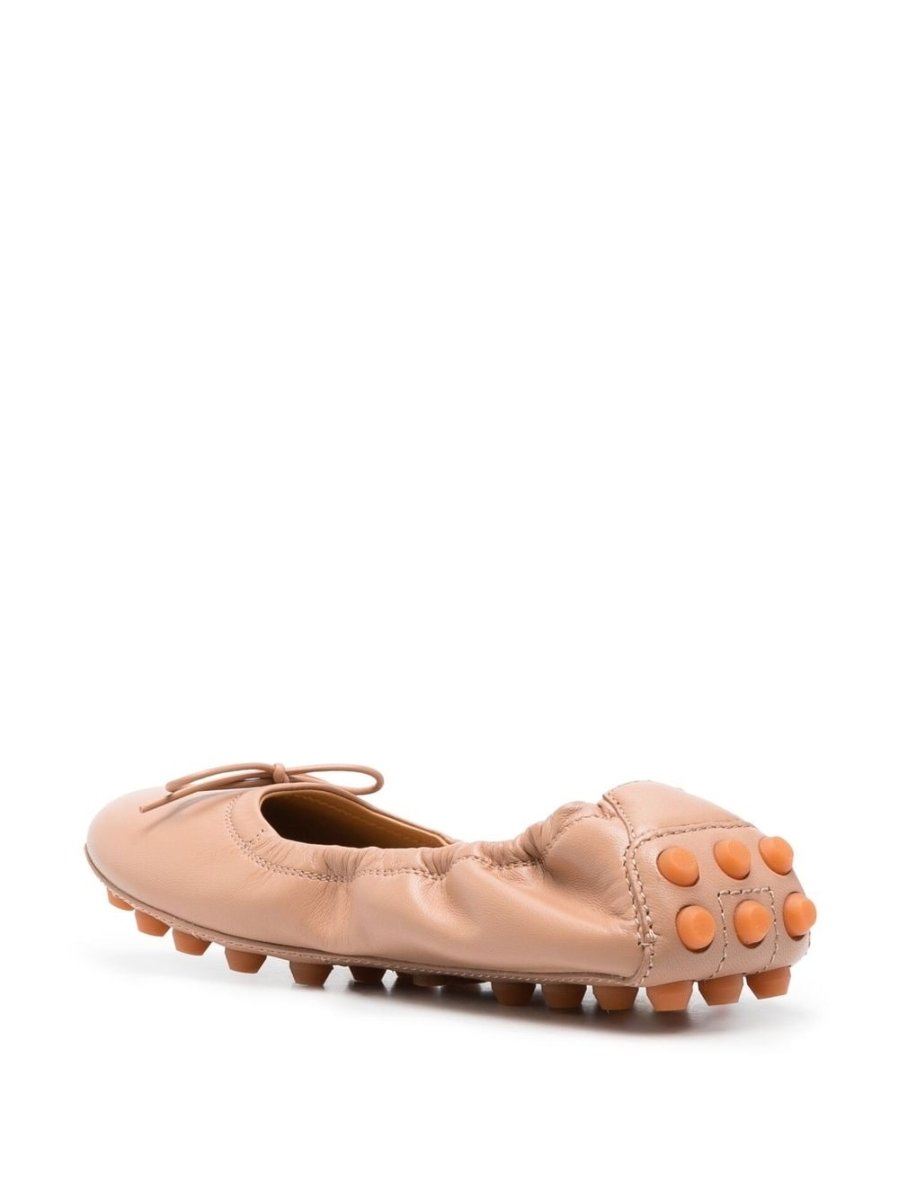 Tod's Bubble leather ballet flats - mondo moda griffe
