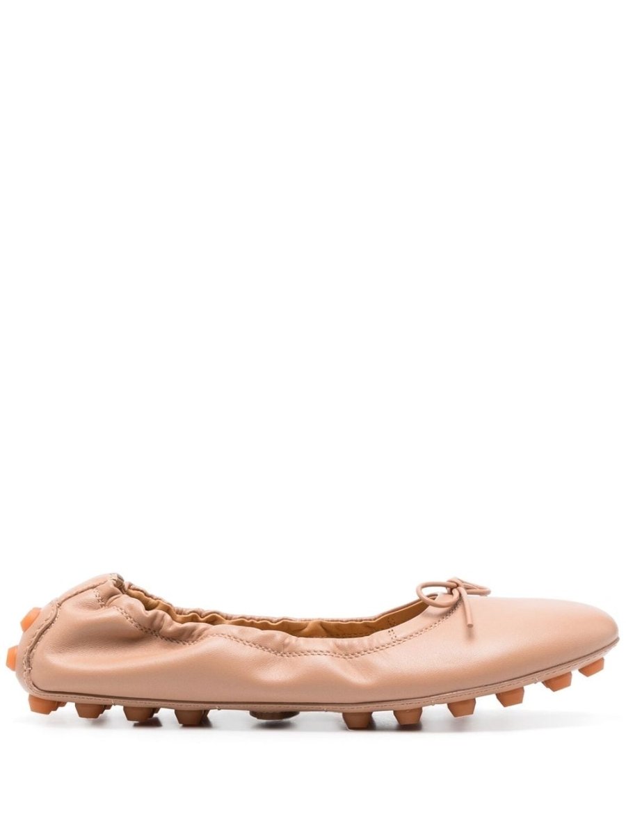 Tod's Bubble leather ballet flats - mondo moda griffe