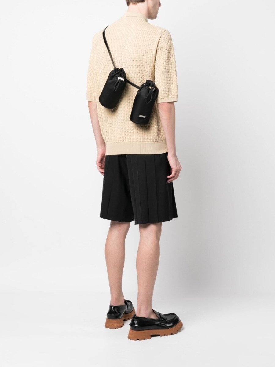 Ferragamo double - pouch belt bag - mondo moda griffe