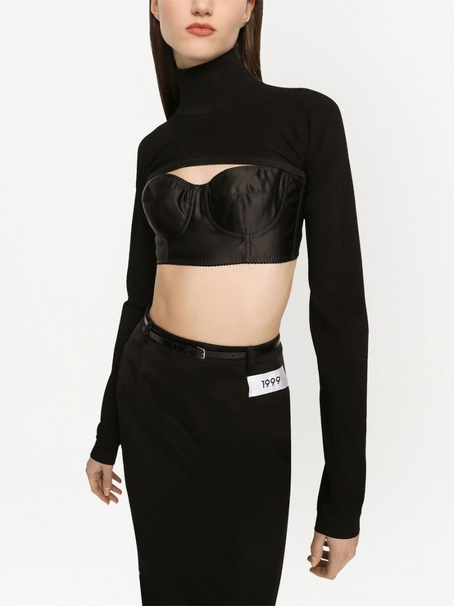 Dolce & Gabbana turtleneck shrug - mondo moda griffe