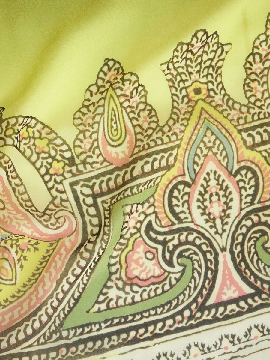 Etro Silk dress with paisley print and gradient effect - mondo moda griffe