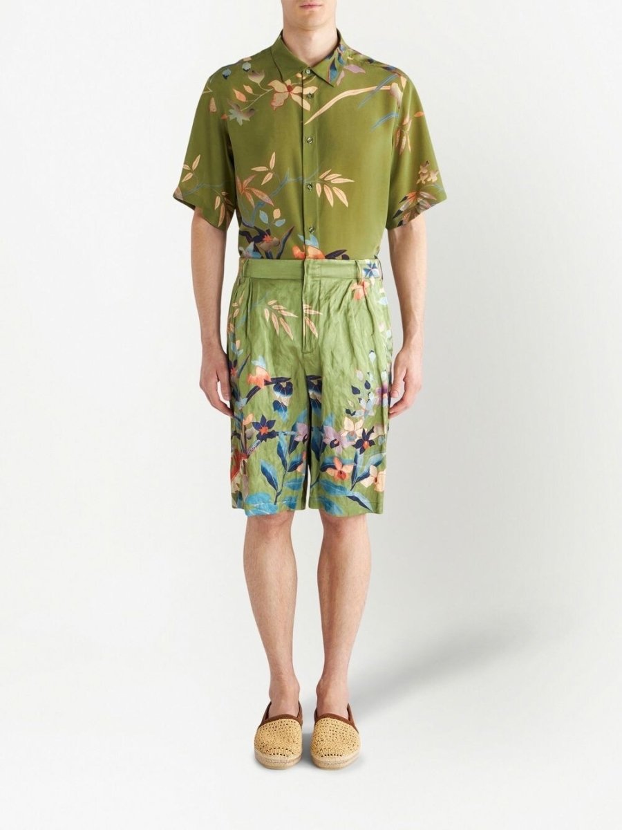 Etro Flowered Bermuda shorts - mondo moda griffe