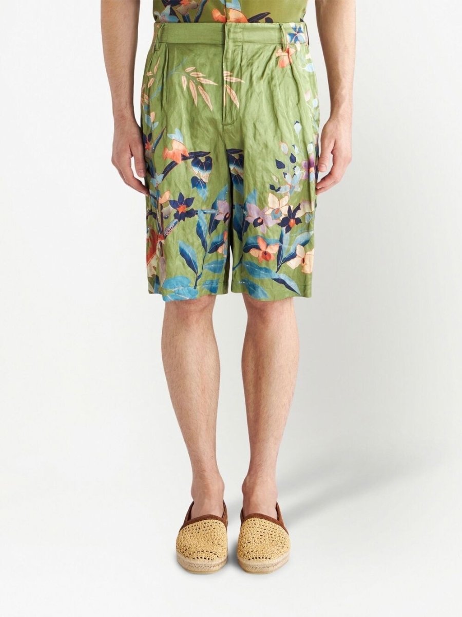 Etro Flowered Bermuda shorts - mondo moda griffe