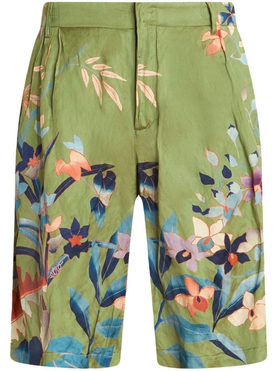 Etro Flowered Bermuda shorts - mondo moda griffe