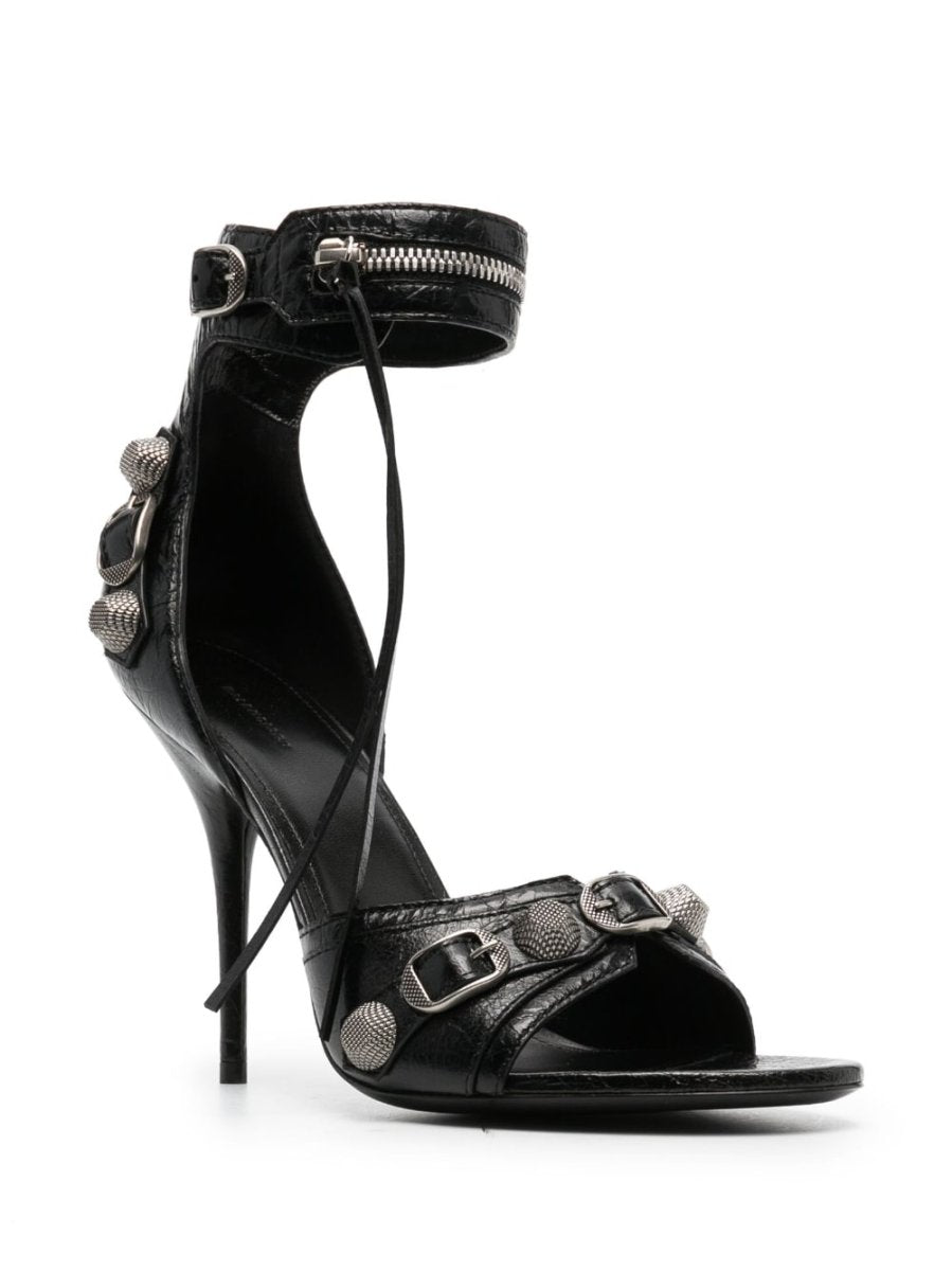 Balenciaga Cagole 110mm leather sandals - mondo moda griffe
