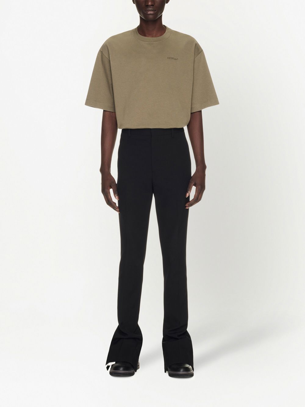 Off White Wool skinny trousers - mondo moda griffe