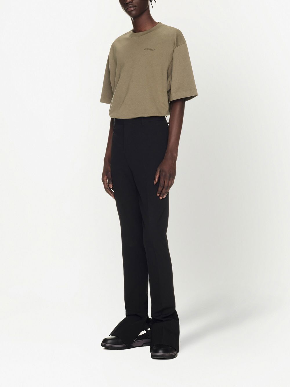 Off White Wool skinny trousers - mondo moda griffe