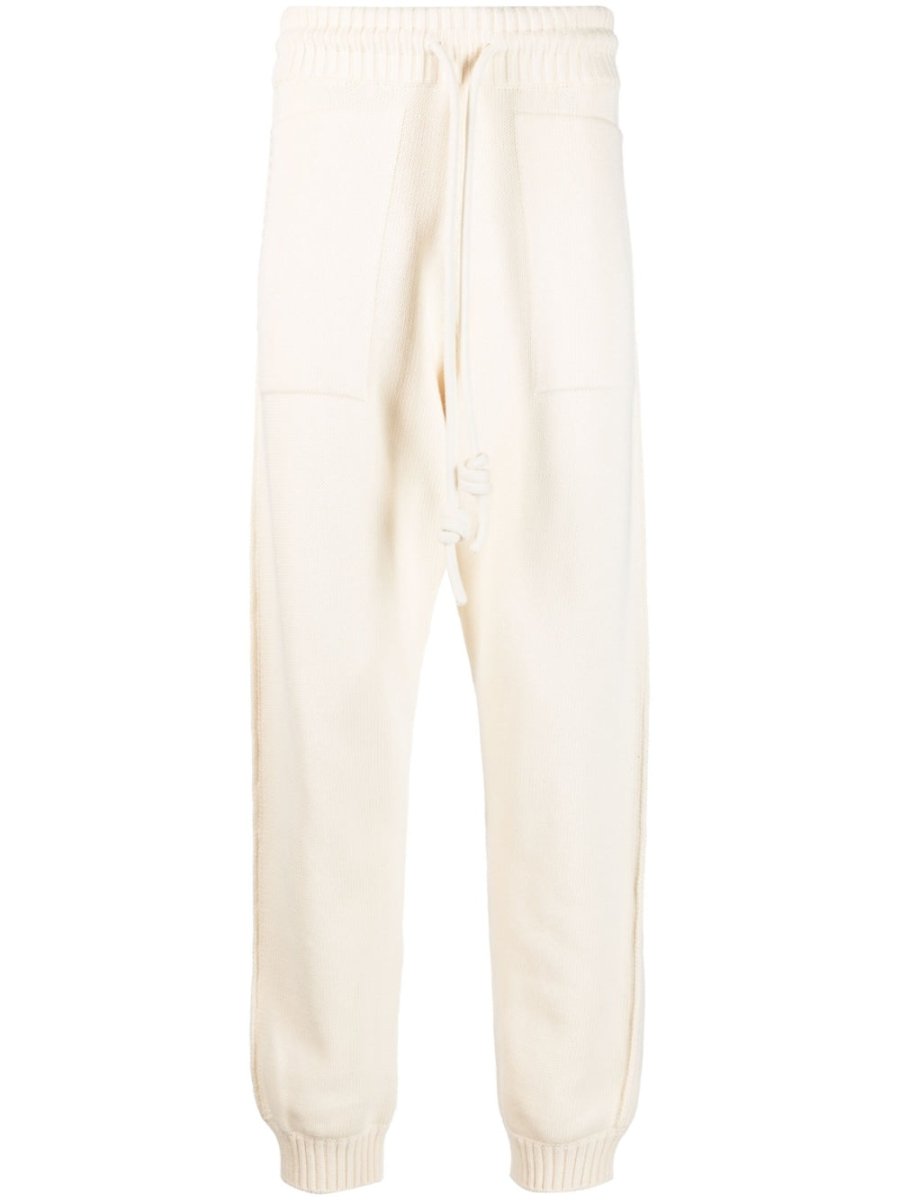 Off White Diag - stripe knitted track pants - mondo moda griffe