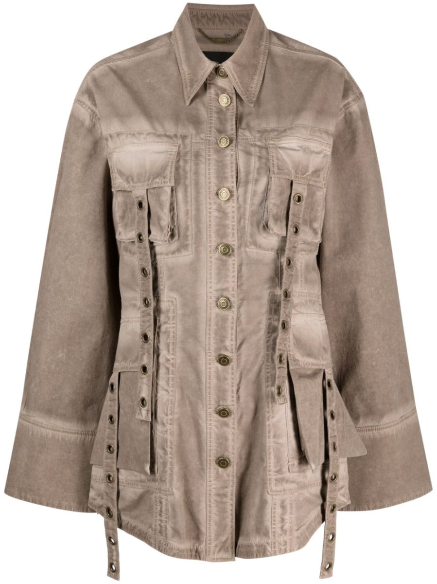 Blumarine Coats Brown - mondo moda griffe