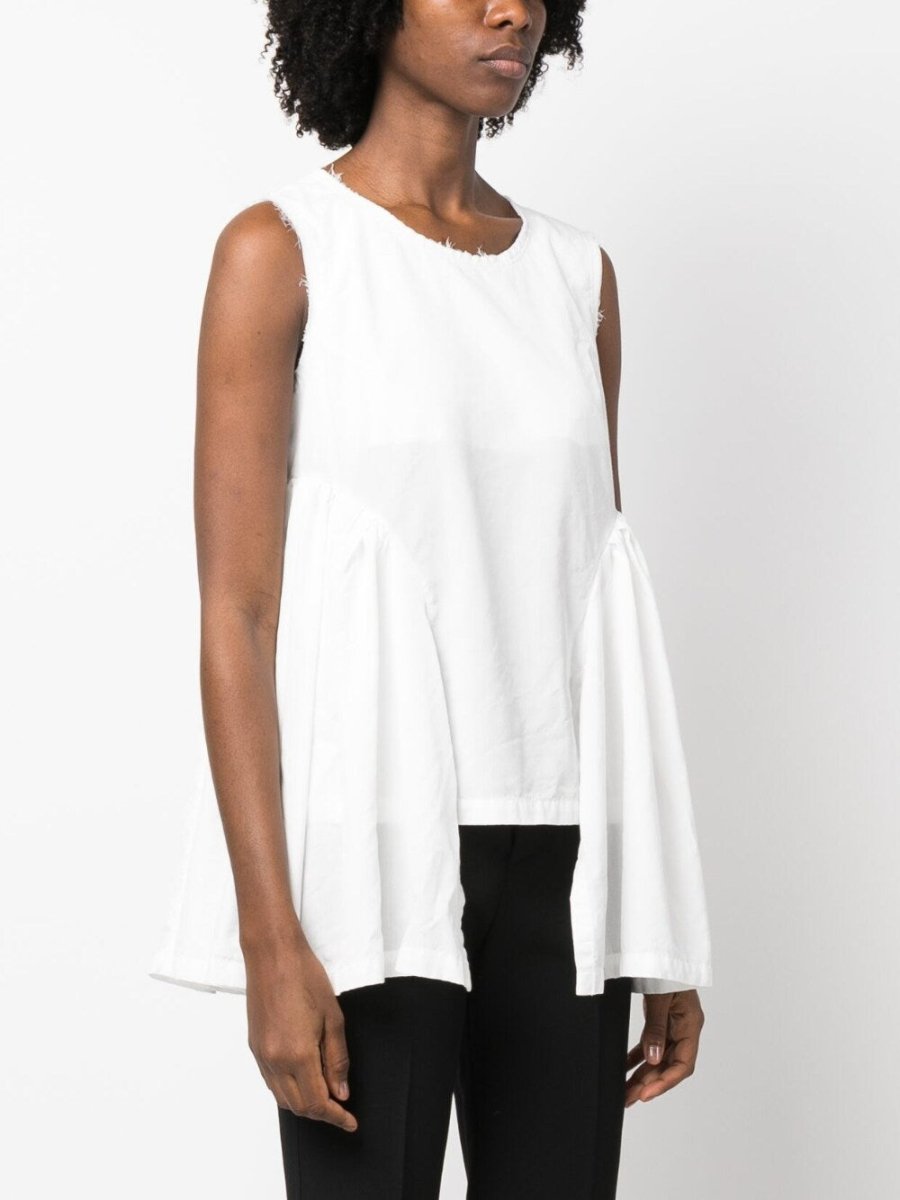 Comme Des Garcons Tank top with draped detail - mondo moda griffe