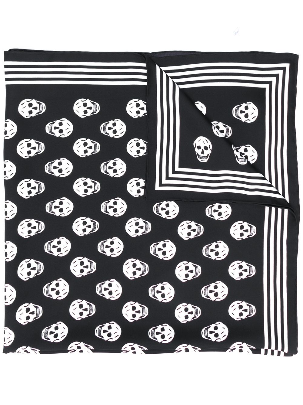 Alexander McQueen Skull silk scarf
