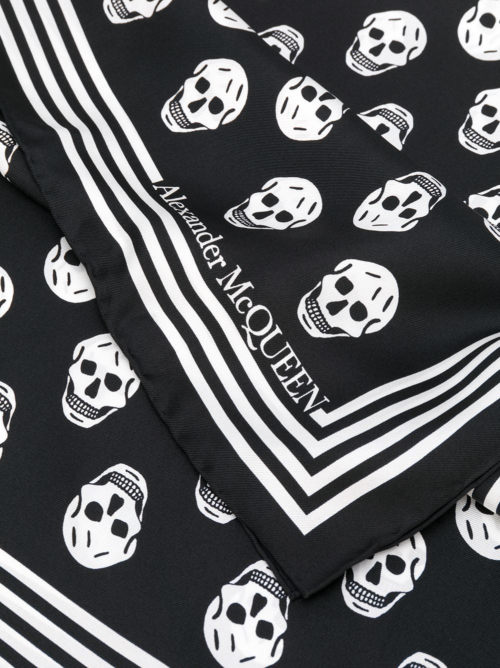 Alexander McQueen Skull silk scarf