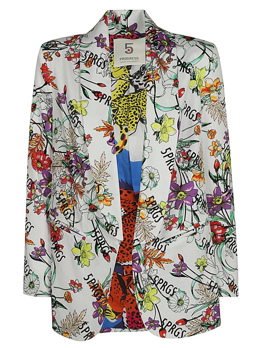 5progress Jackets White - mondo moda griffe