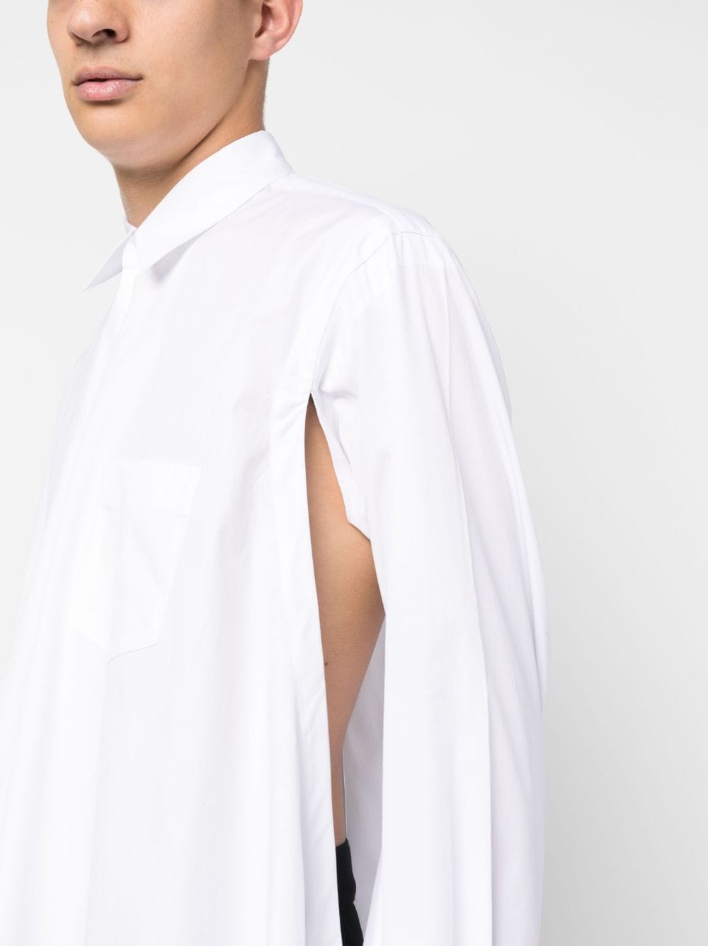 Comme Des Garcons Shirt with side slit - mondo moda griffe