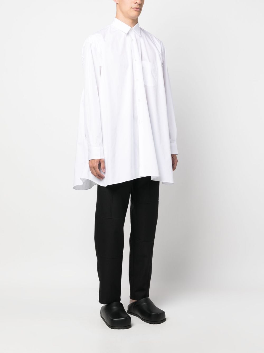 Comme Des Garcons Shirt with side slit - mondo moda griffe