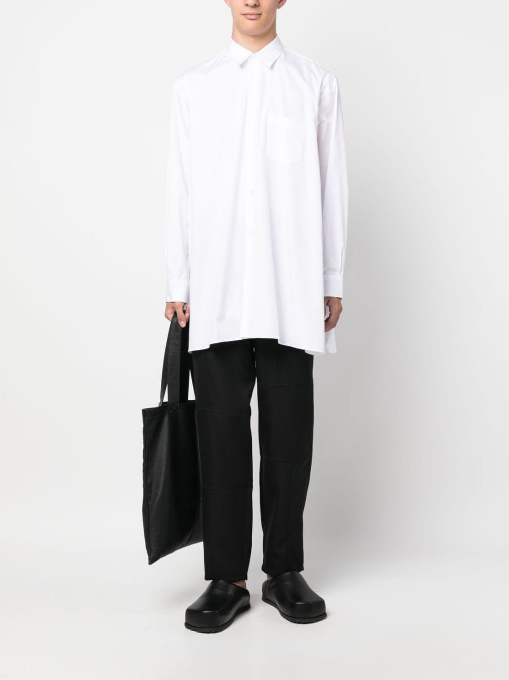 Comme Des Garcons Shirt with side slit - mondo moda griffe
