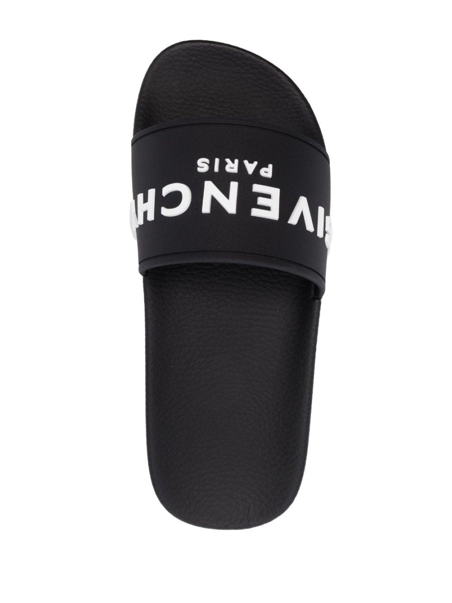 Givenchy rubber flat sandals - mondo moda griffe