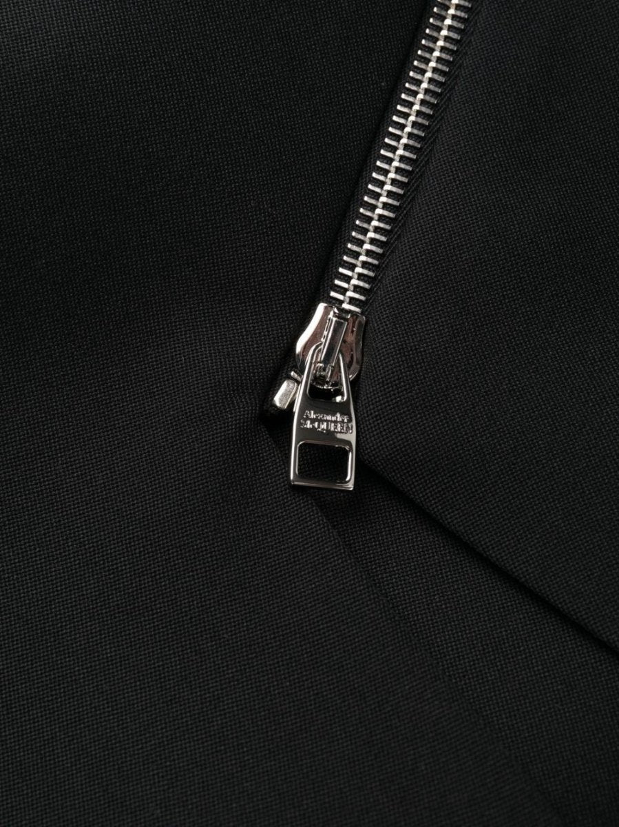 Alexander McQueen zip - embellished Midi Dress - mondo moda griffe