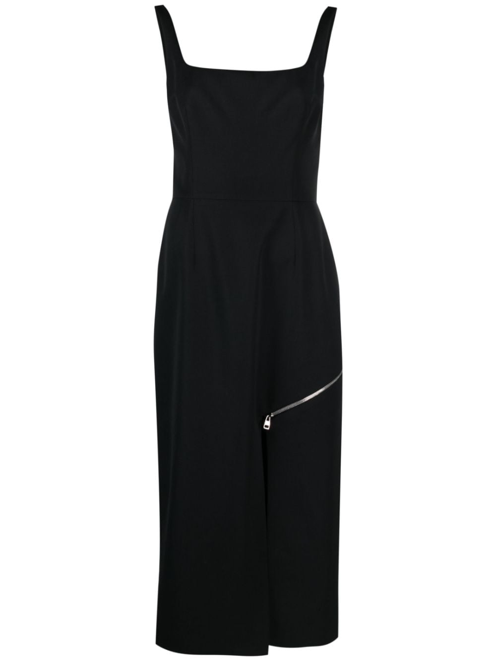 Alexander McQueen zip - embellished Midi Dress - mondo moda griffe