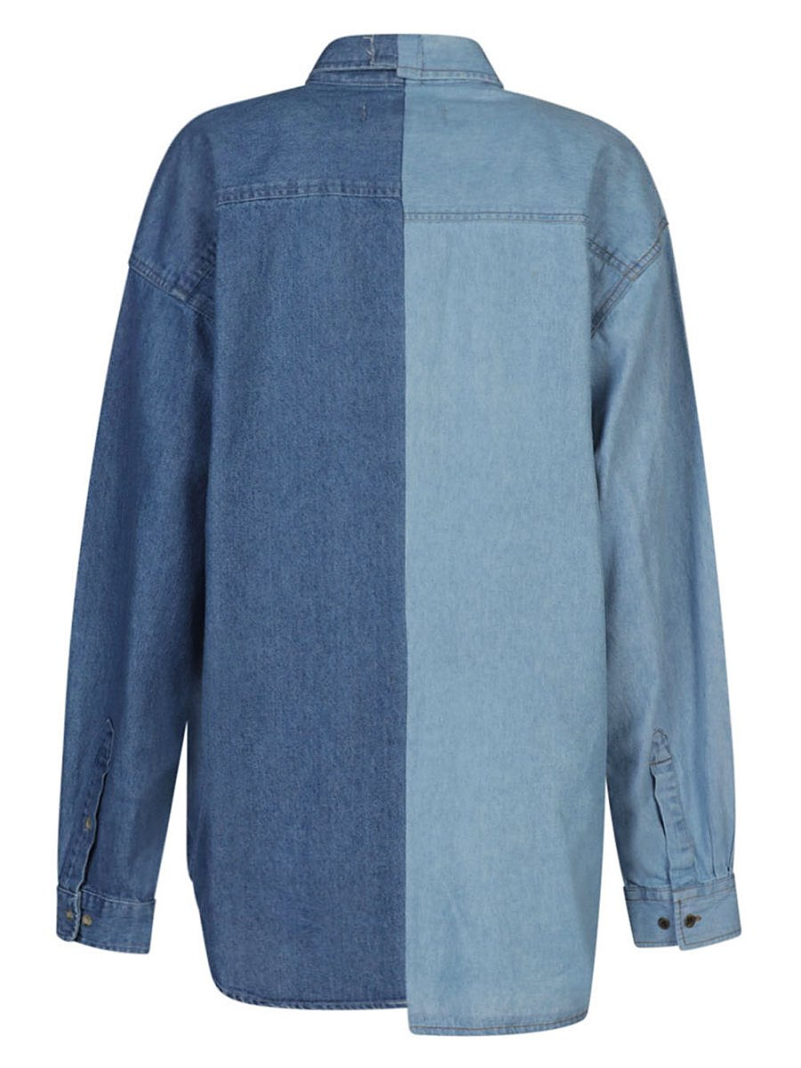 E.L.V. DENIM Shirts Denim - mondo moda griffe