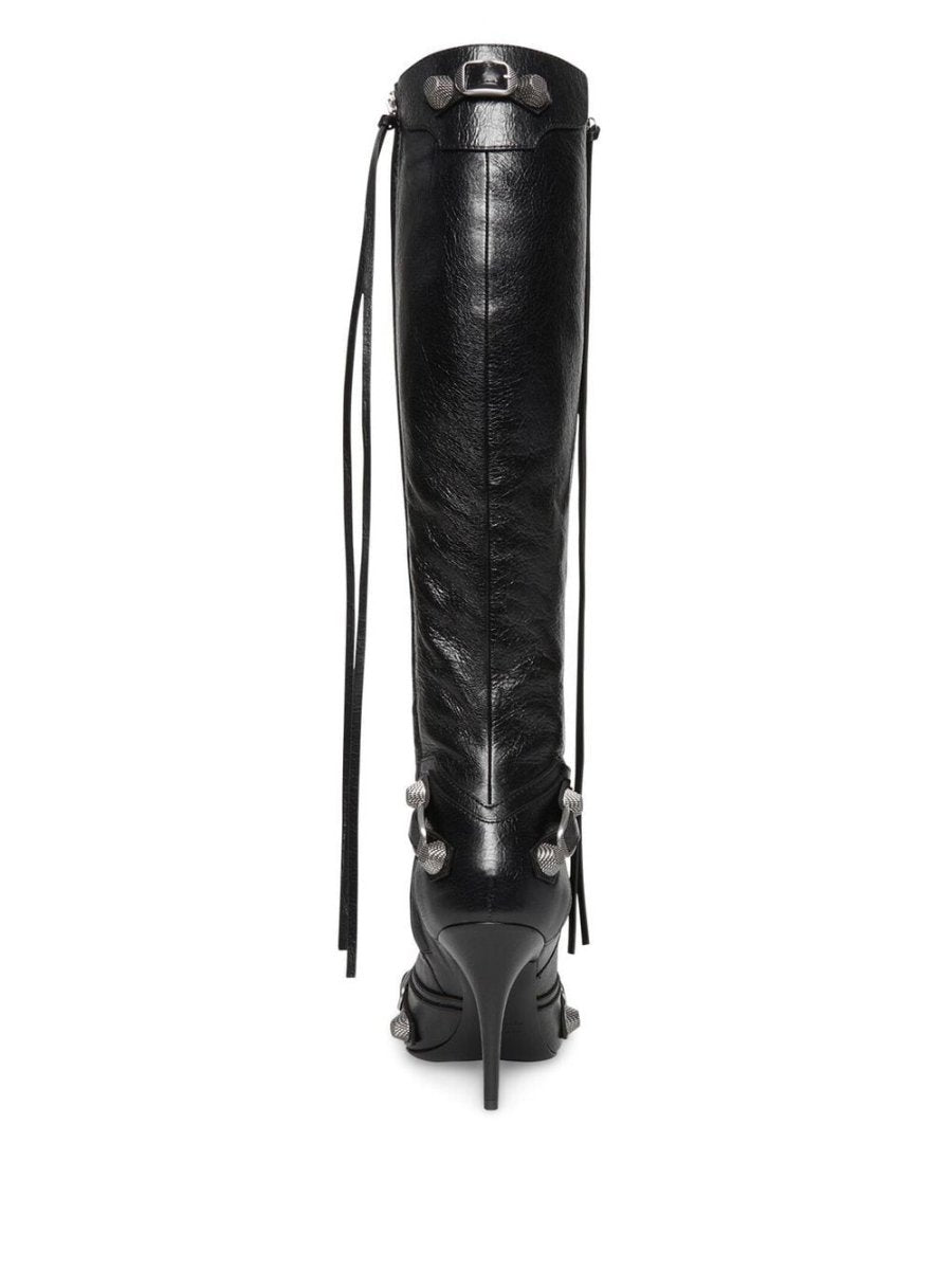 Balenciaga Cagole 90mm knee - high Boots - mondo moda griffe