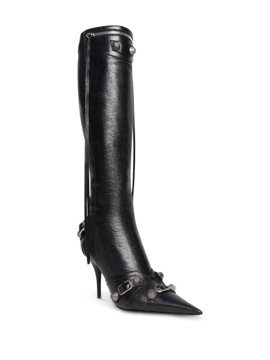 Balenciaga Cagole 90mm knee - high Boots - mondo moda griffe