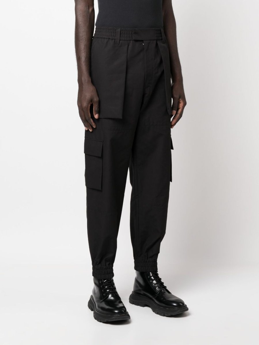 Alexander McQueen Cotton Cargo Trousers - mondo moda griffe