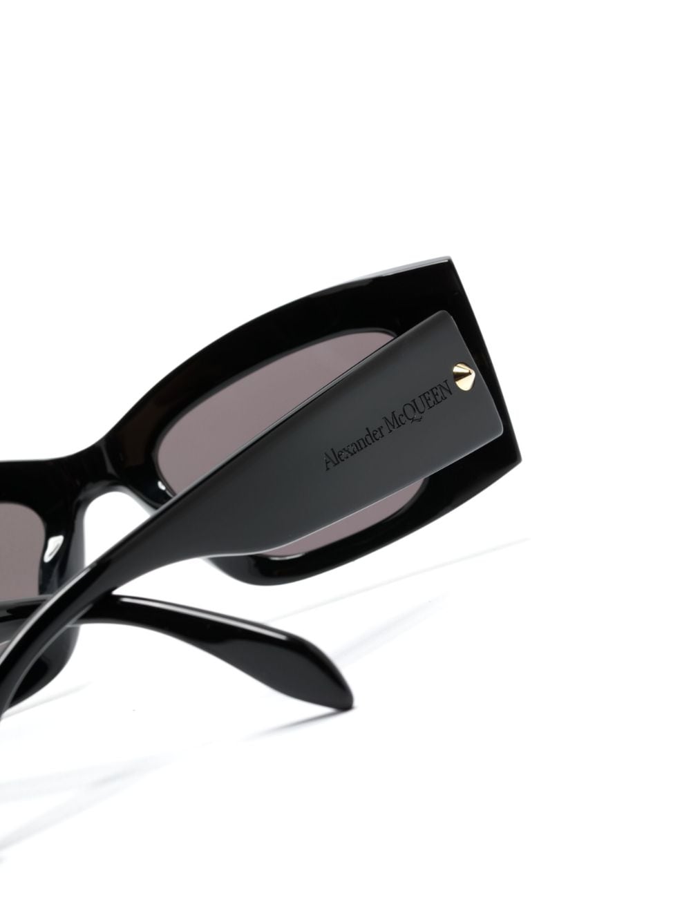 Alexander McQueen rectangular - frame sunglasses - mondo moda griffe